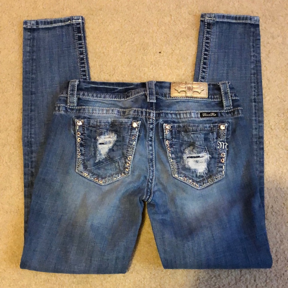 27x31 skinny Miss Me jeans